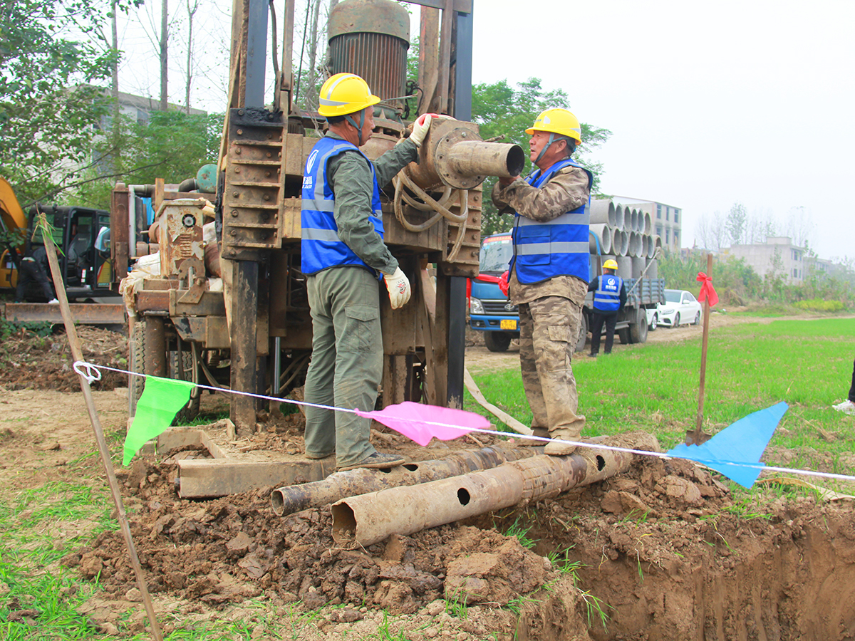 阜南縣2021年高標準農田建設項目節水灌溉工程開工儀式3